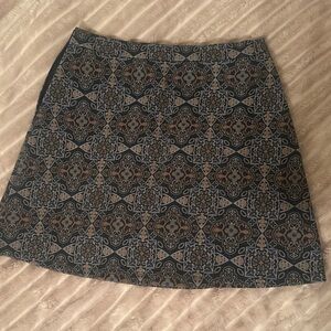 Cooperative A-Line Mini Skirt With Gorgeous Intricate Pattern